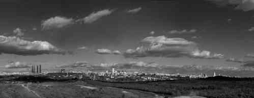 Cuadro de Madrid - Skyline