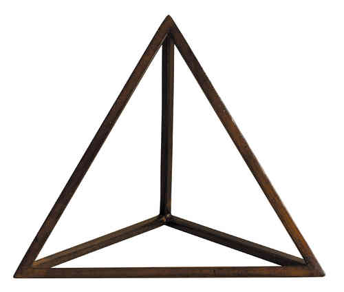 Figuras Platónicas de los Elementos, Tetrahedron