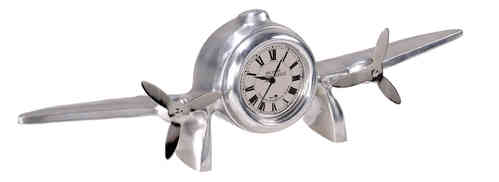 Modelo de Reloj Avión, Art Deco Flight Clock